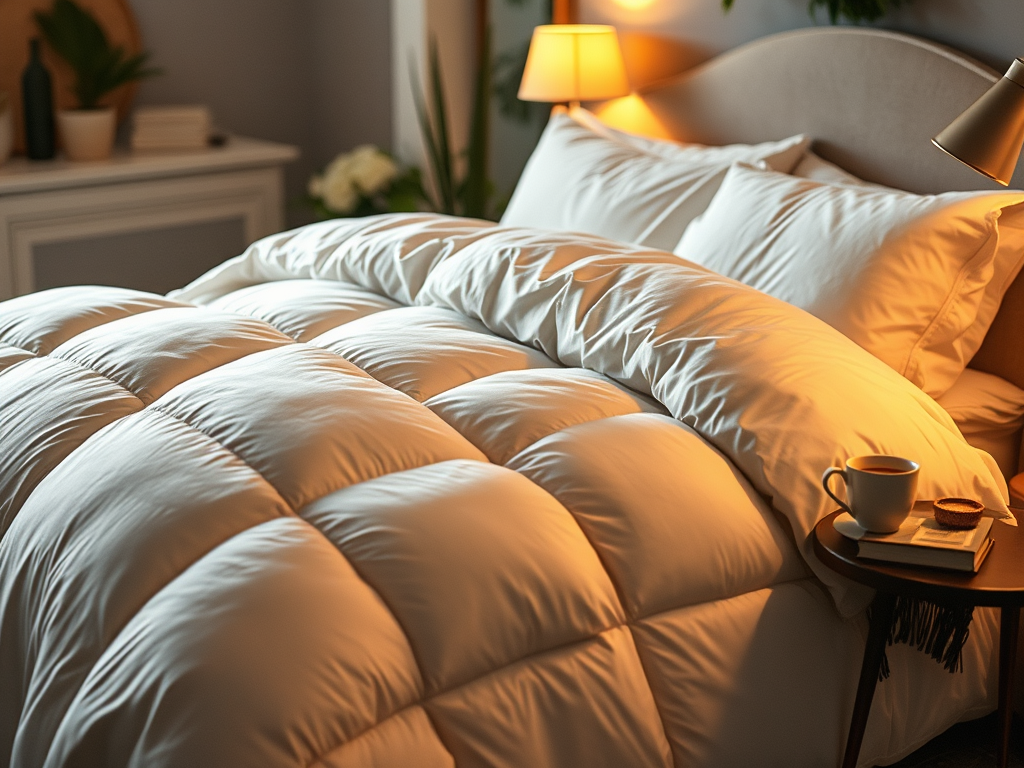The Coziest Winter Nights Await: Why the Canadian Down and Feather Winter Weight Comforter is a Must-Have