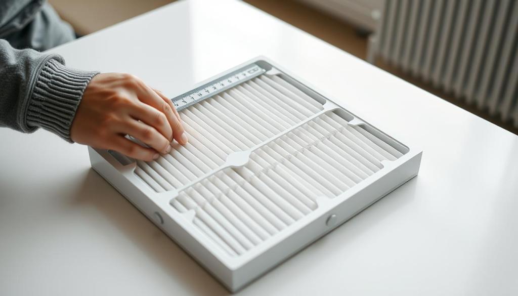 measuring air filters
